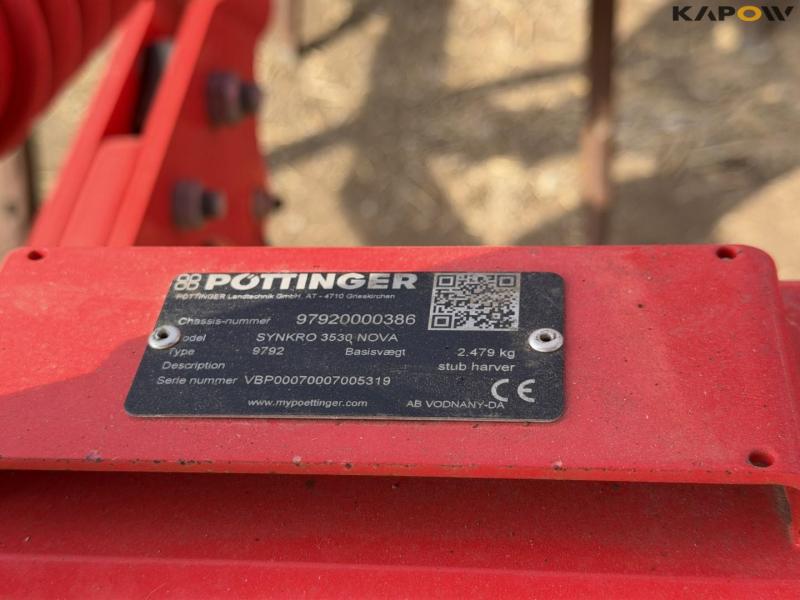 Pöttinger Synkro 3530 nova dybdeharve 41