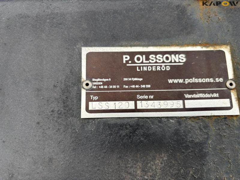 P. Olssons sneskraber og saltudlægger 15
