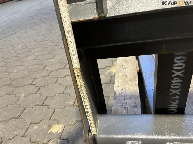 Pallegafler med Bobcat hitch 8