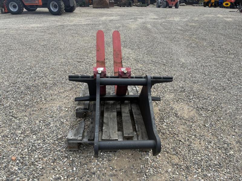 Pallegafler med gravemaskine hitch 5