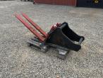 Pallegafler med gravemaskine hitch 6