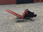Pallegafler med gravemaskine hitch 7