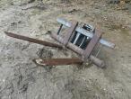Pallegafler med gravemaskine hitch 1