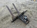 Pallegafler med gravemaskine hitch 5