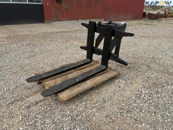 Pallegafler med gravmaskine hitch