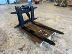 Pallegafler med Hydrema hitch 3