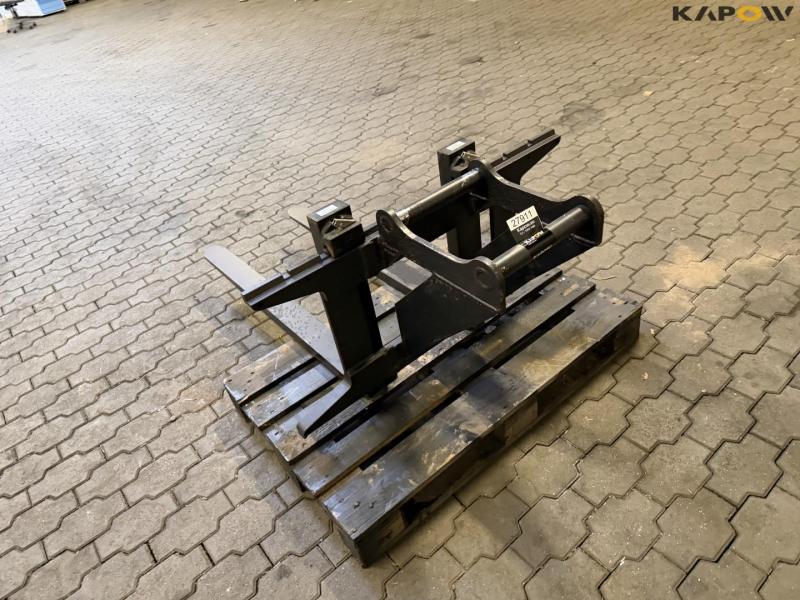 Pallegafler med Hydrema hitch 7