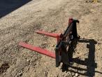 Pallegafler med Hydrema hitch 7