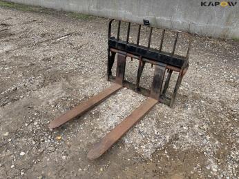 Pallegafler med Manitou hitch