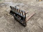 Pallegafler med Manitou hitch 5