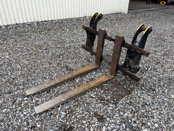 Pallegafler med Terex hitch