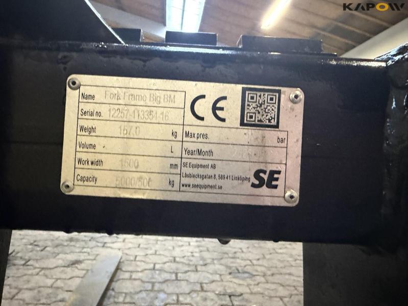 Pallegafler med Volvo hitch 10