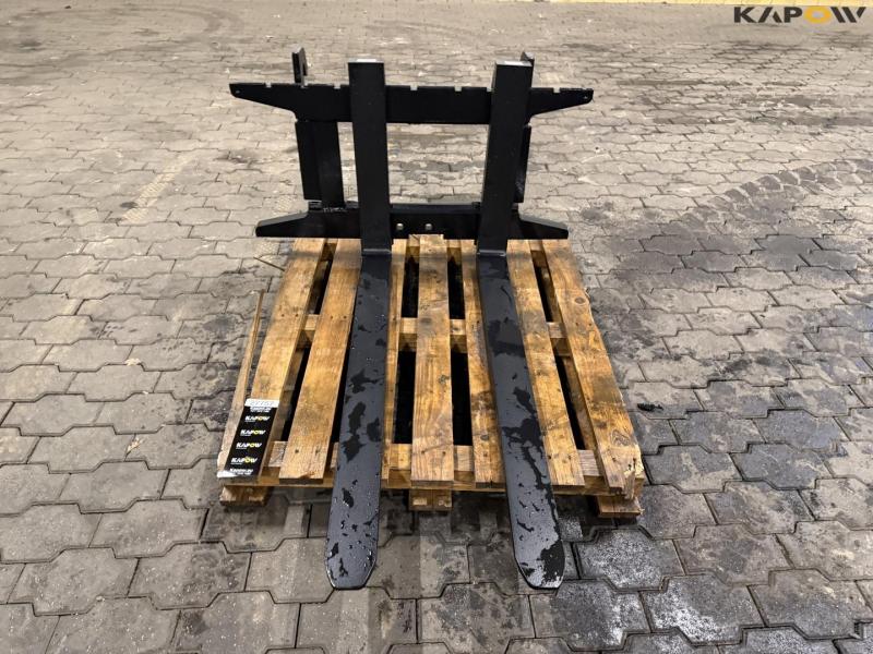 Pallegafler med Weidemann hitch 2
