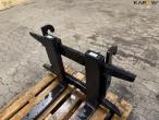 Pallegafler med Weidemann hitch 9