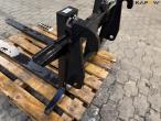Pallegafler med Weidemann hitch 10