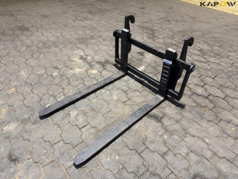 Pallegafler med Weidemann hitch 1