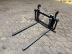 Pallegafler med Weidemann hitch 1