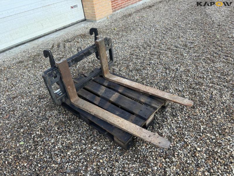 Pallegafler med Weidermann hitch 3