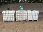 Palletank 1000 liter - 3 stk. 2
