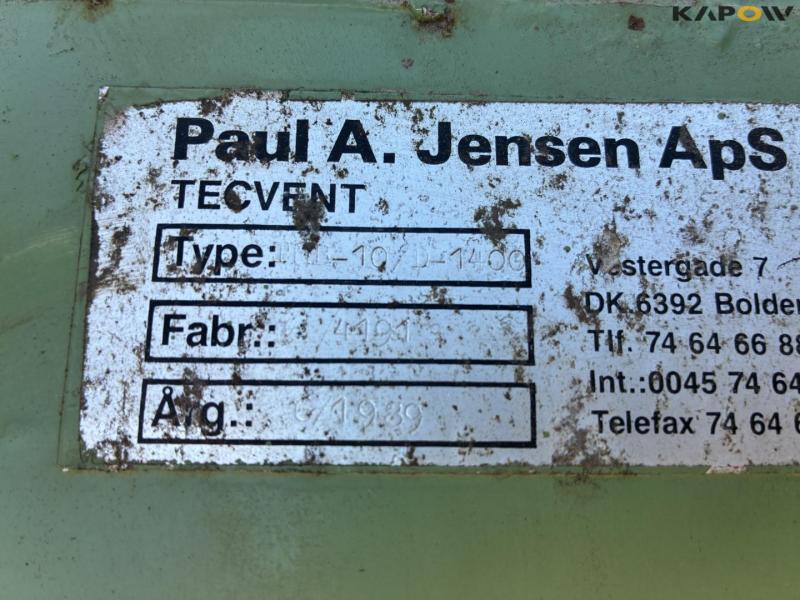 Paul A. Jensen THB-10/D-1400 blæser 14
