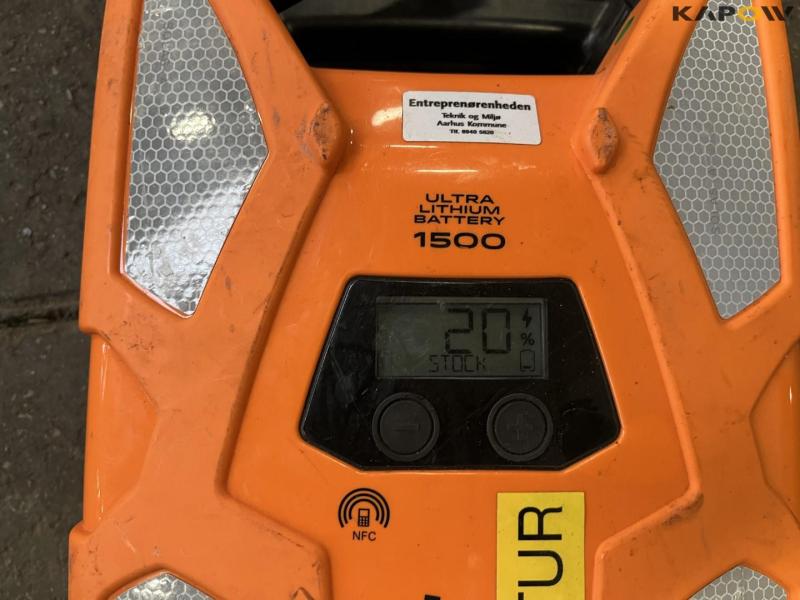 Pellenc buskrydder med batterier og rygseler 9