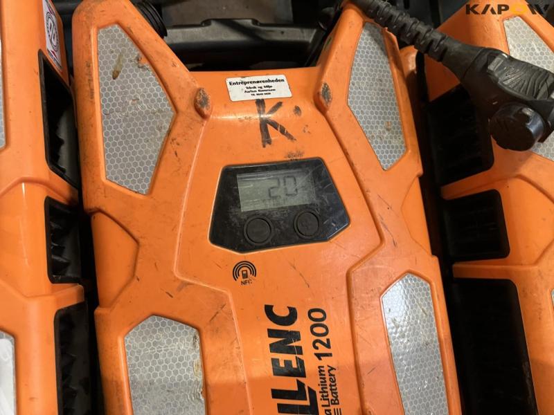 Pellenc buskrydder med batterier og rygseler 20