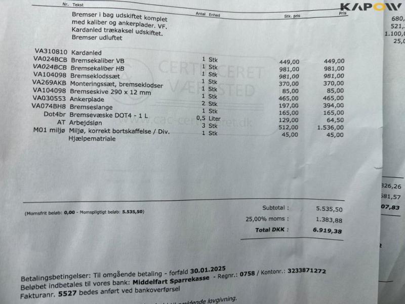 Peugeot 704 2,2 SW personbil 14