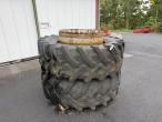 Pirelli 580/70-R42 tvillinghjul 2