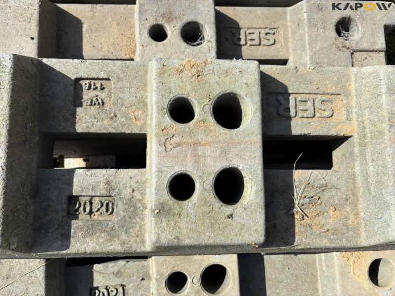 Pladshegn med fødder 8