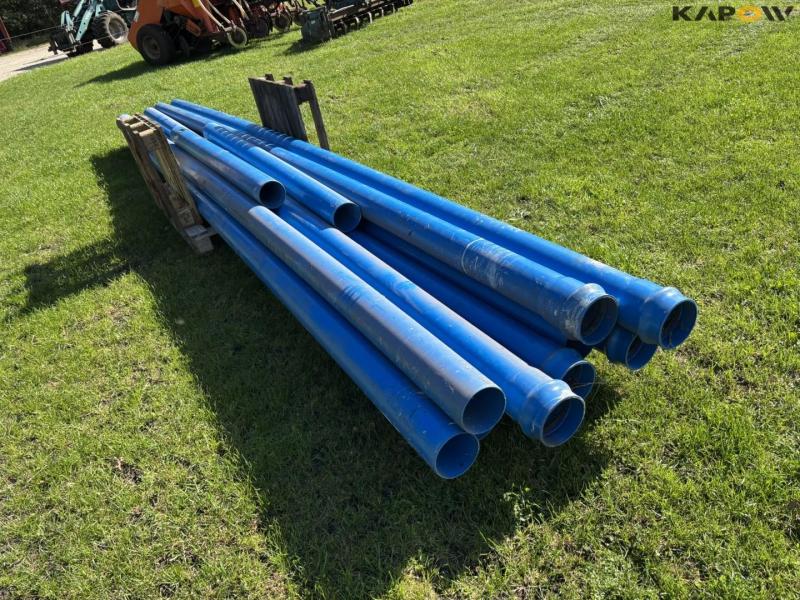 Plastrør til markvanding 140mm 5