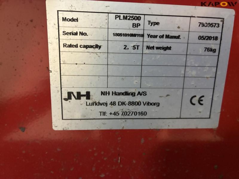 PLM2500 palleløfter 9