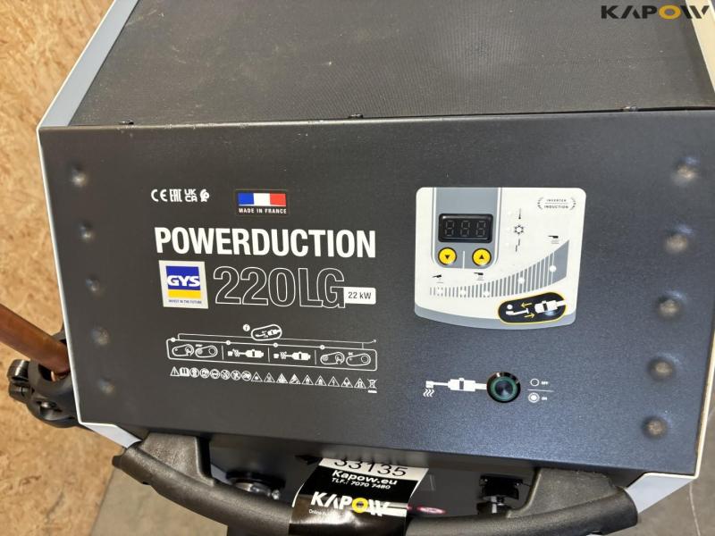 Powerductions 220LG induktionsvarmer 9