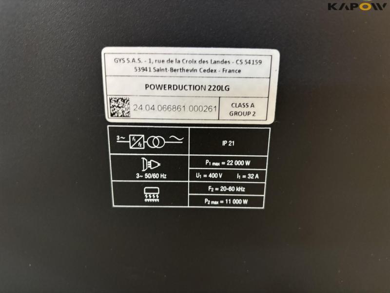 Powerductions 220LG induktionsvarmer 20