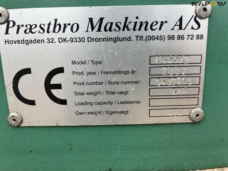 Præstbro U465/2 3 tands grubber 7