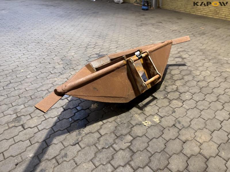 Profil skovl med Hydrema hitch 7
