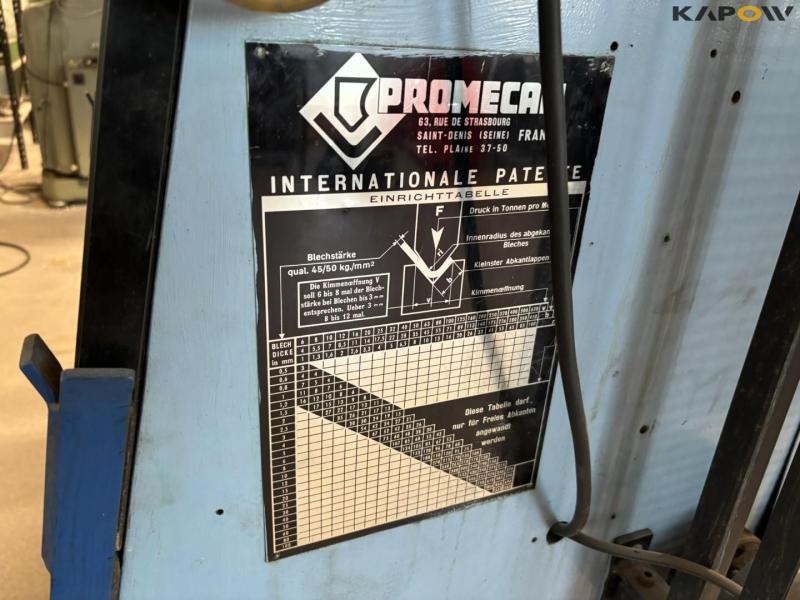 Promecam RC25 kantbukker 23