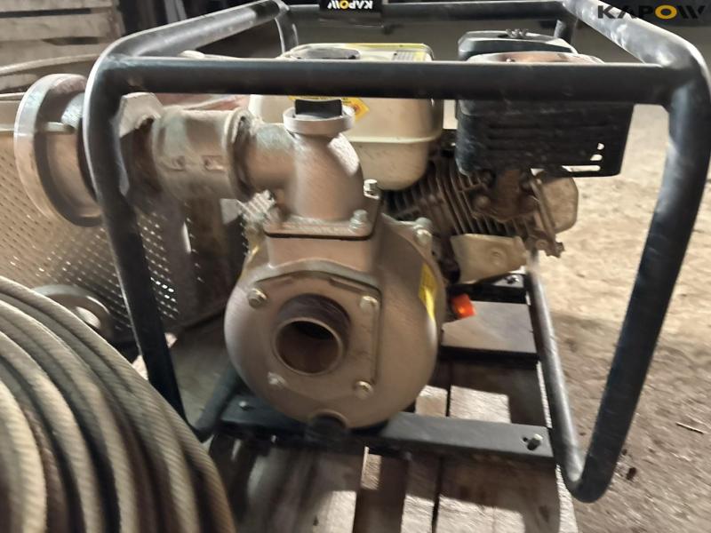 Pumpe med Benzin motor 15