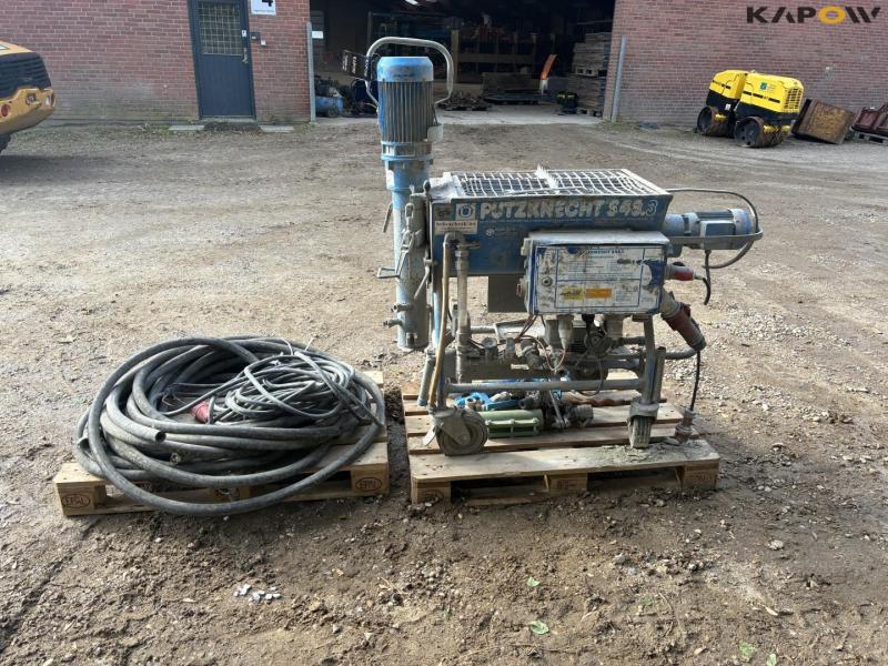 Putzknecht S48.3 mørtel/spartel pumpe 6