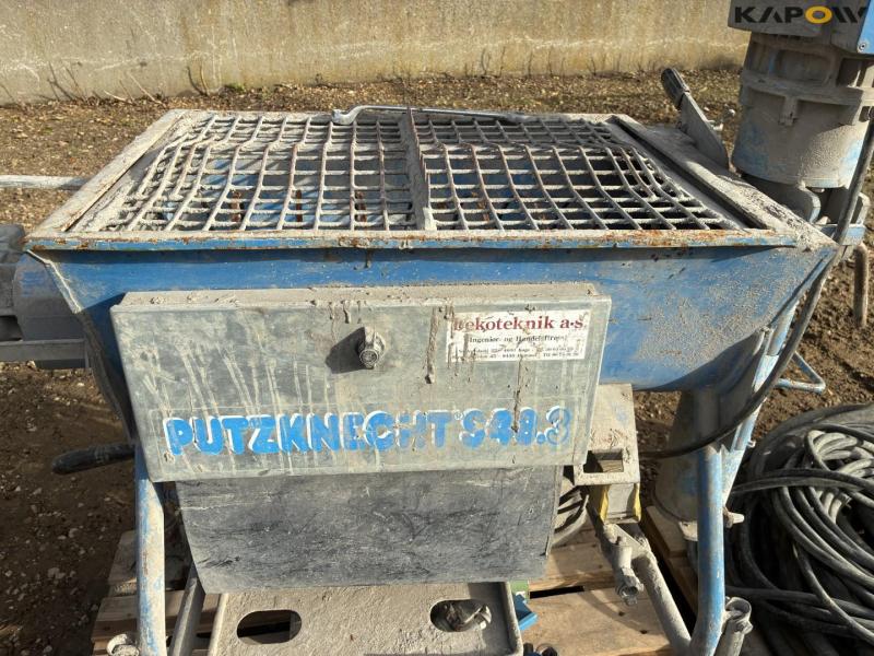 Putzknecht S48.3 mørtel/spartel pumpe 10
