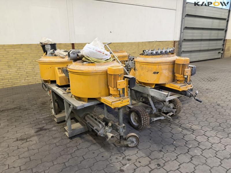 Putzmeister S5-EV pumper med tvangsblander 3