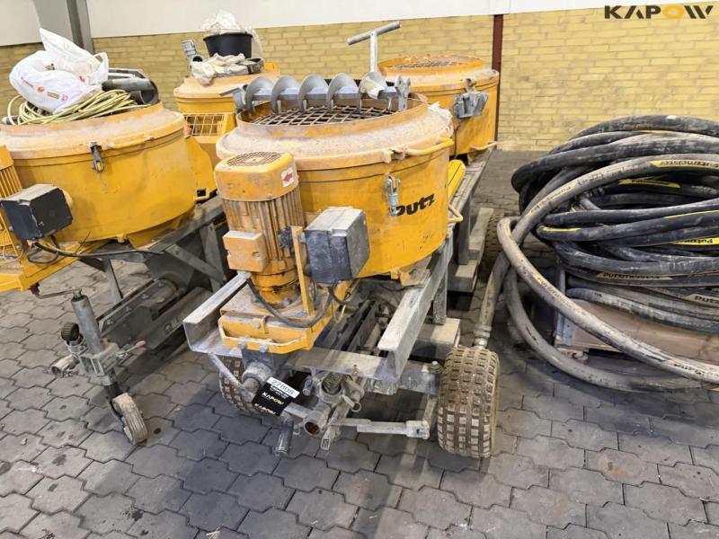 Putzmeister S5-EV pumper med tvangsblander 9