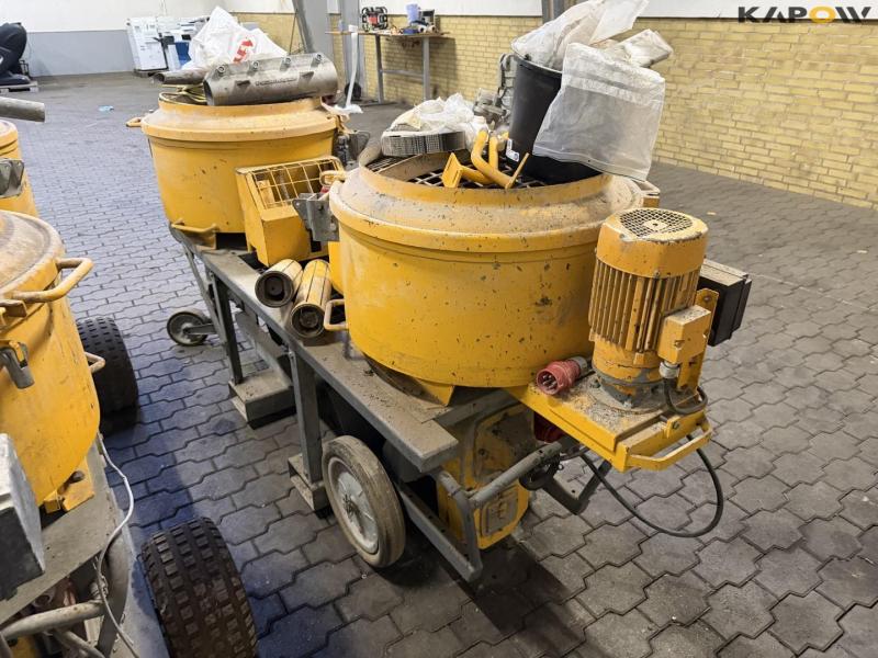 Putzmeister S5-EV pumper med tvangsblander 28