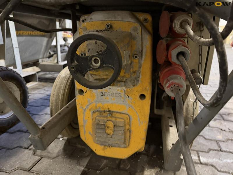 Putzmeister S5-EV pumper med tvangsblander 30