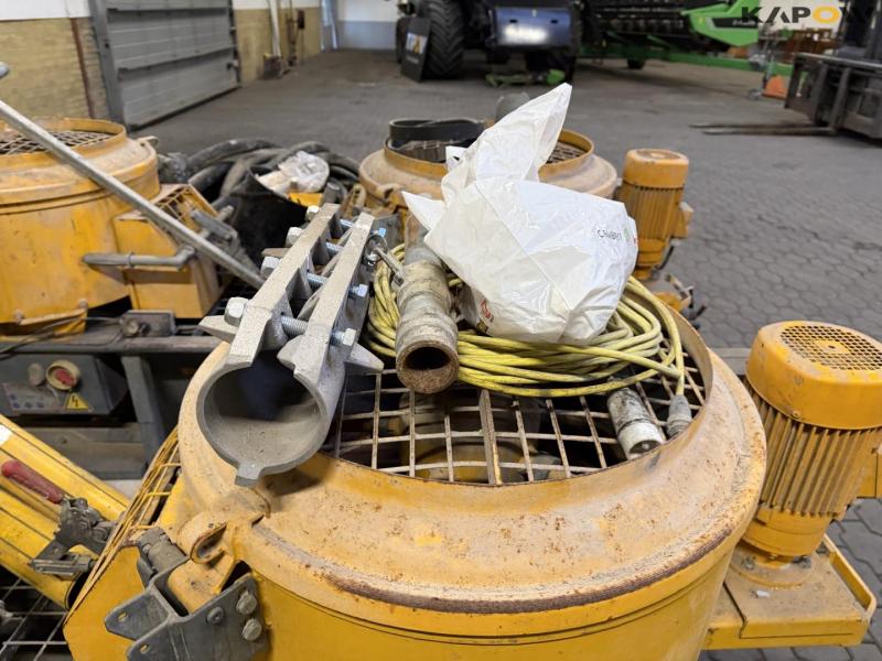 Putzmeister S5-EV pumper med tvangsblander 34