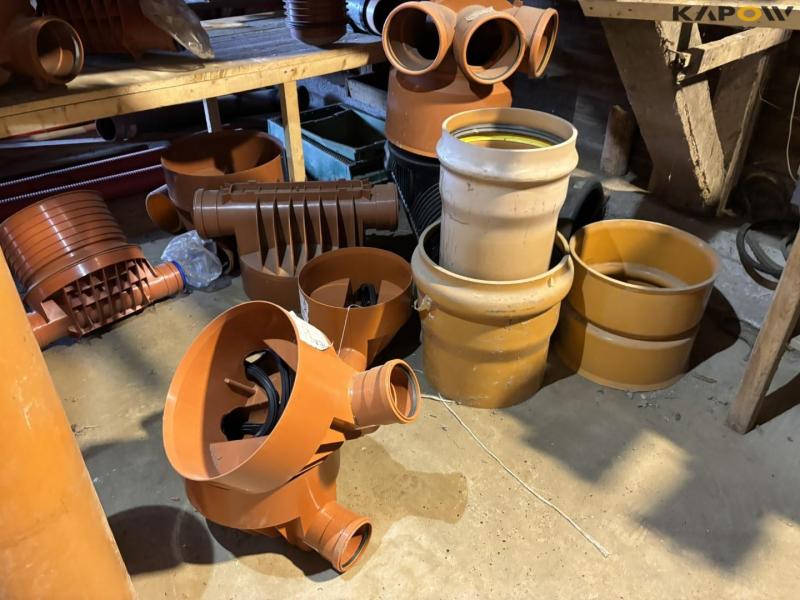 PVC kloakrør og fittings 22