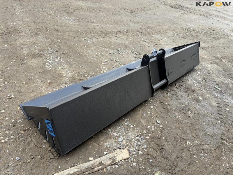 Rabatskovl 250cm med Hydrema hitch 7