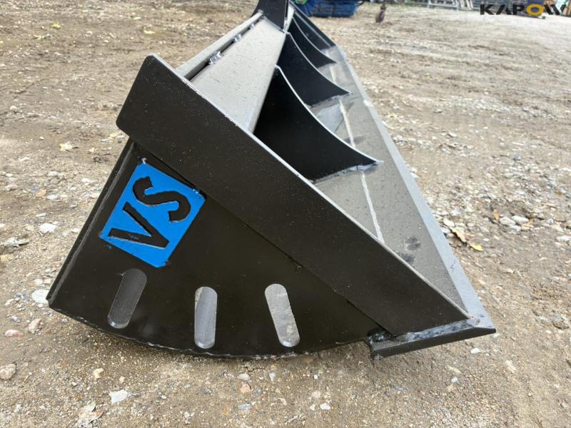 Rabatskovl 250cm med Hydrema hitch 14
