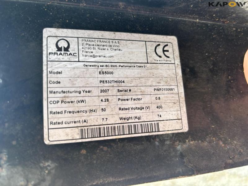 Rama ES5000 generator 19