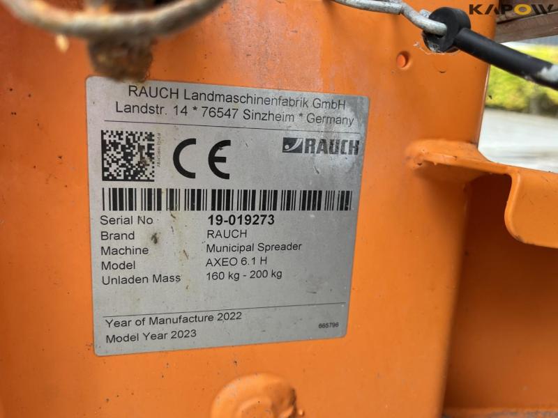 Rauch Axeo 6.1 saltspreder 15