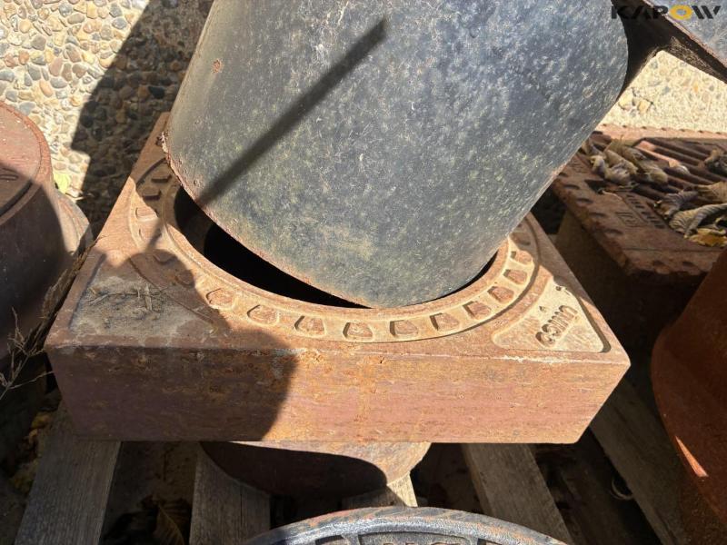 Rendestensbrønddele og spule brønde 83